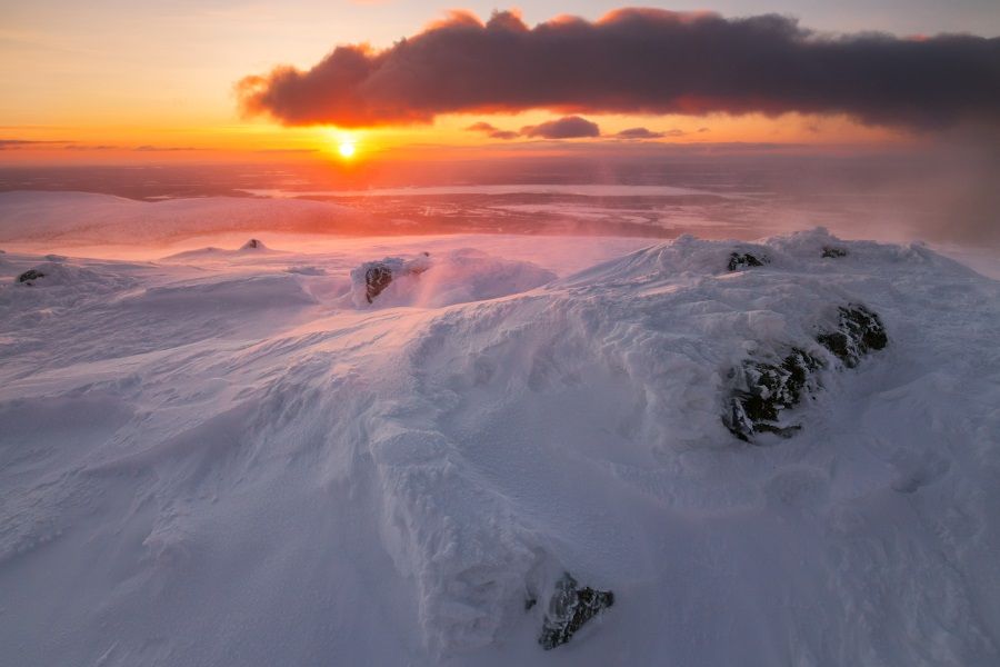 Рассвет в Хибинах