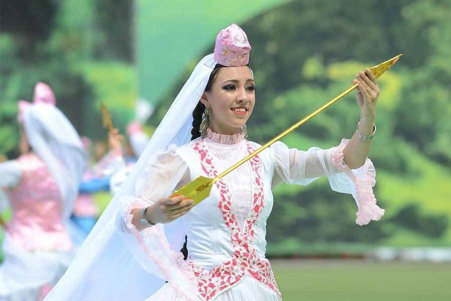 Татарка во время Сабантуя