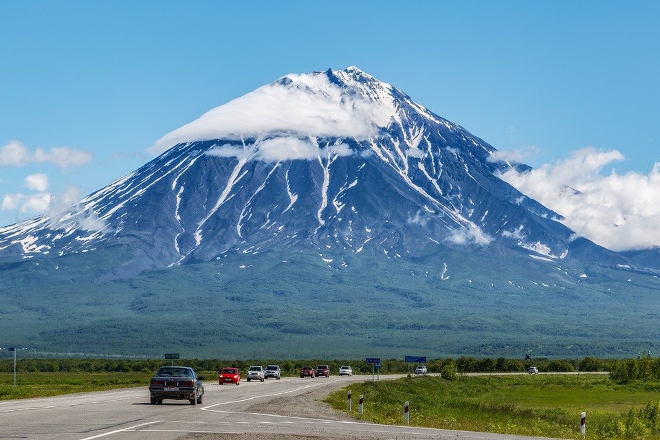 Камчатский вулкан